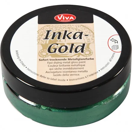Inka Gold, smaragd, 50 ml/ 1 Dose.
