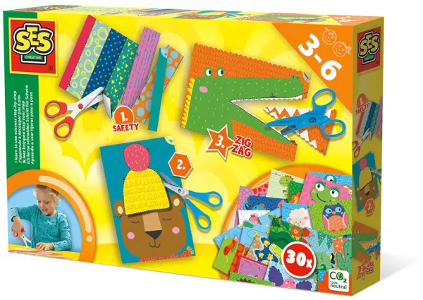 Lernen, mit der Schere umzugehen