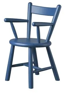 FDB Möbel P9 Kinderstuhl Blau