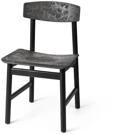 Mater Conscious BM3162 Esszimmerstuhl Schwarze Buche/Kaffeeschwarz
