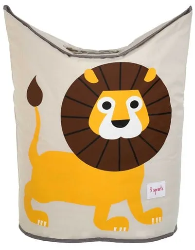 3 Sprouts Wäschekorb, Löwe