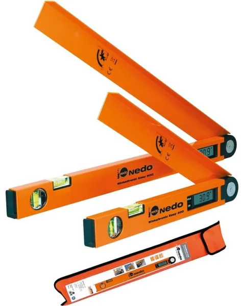 Nedo Digitaler Winkelmesser 400mm 0-200°