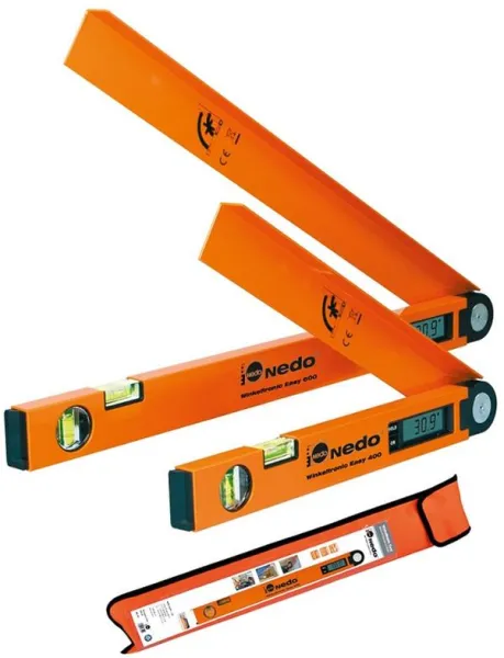 Nedo Digitaler Winkelmesser 600mm 0-200°